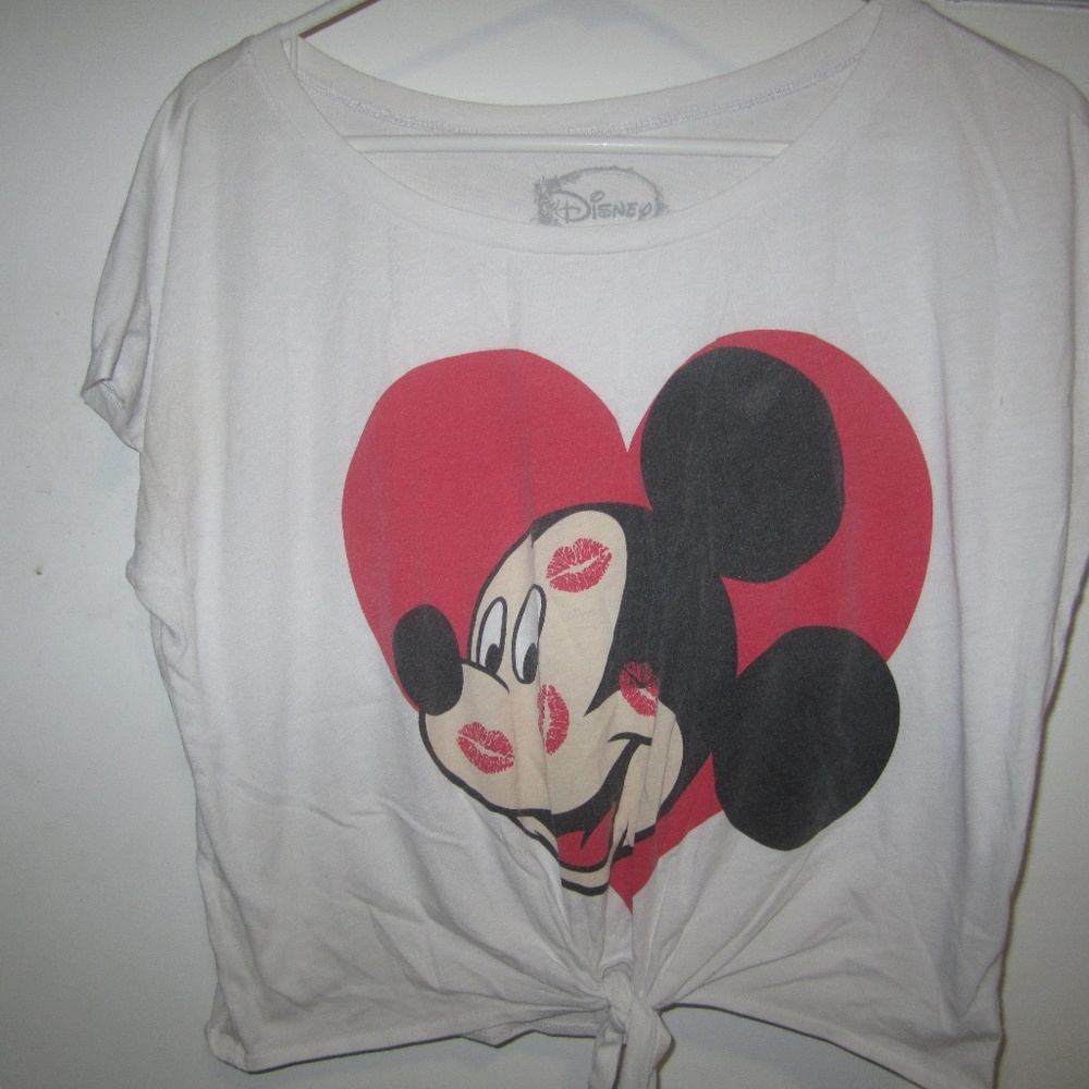 Mickey Mouse White T-Shirt